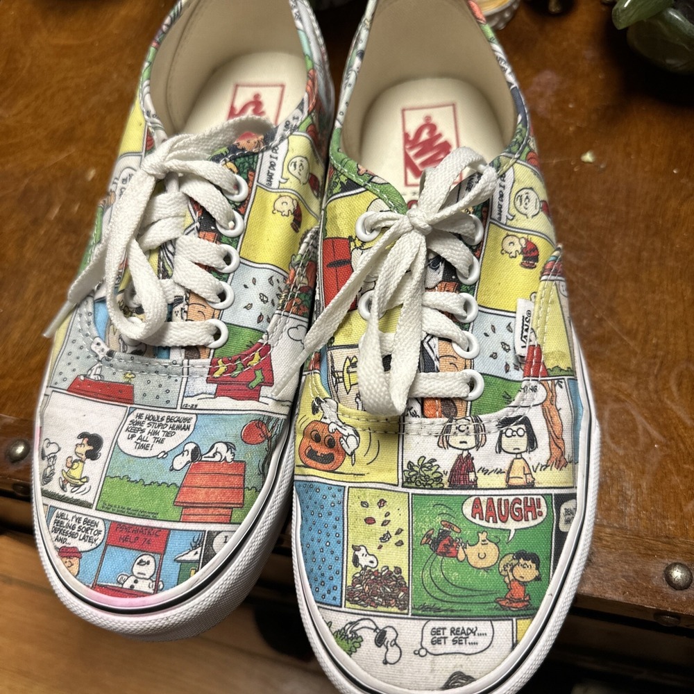 Vans x‎ Peanuts SNOOPY Collaboration Sneaker American Comic